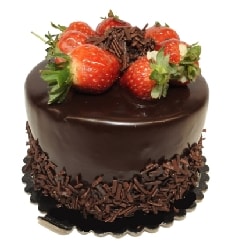 2-3 Kişilik Klasik Çikolatalı Yaş Pasta Samsun pasta