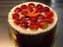 4-6 Kişilik Yaş Pasta - Yoğun Çilek Lezzeti Samsun pasta