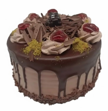 4 ile 6 kişilik çikolatalı yaş pasta Samsun pasta