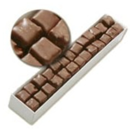 500 Gr Çikolatalı Lokum Koleksiyonu Samsun pasta