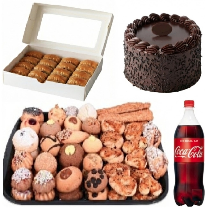 Hijyenik Üretim 9-10 Kişilik Cevizli Menü Samsun pasta