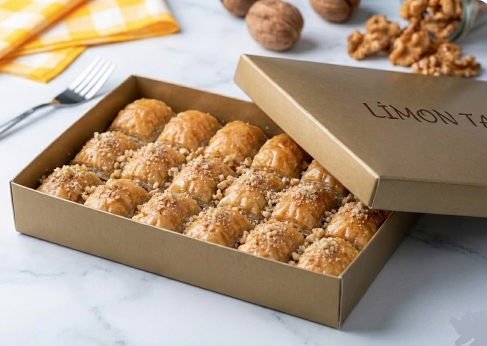 Kaliteli Ceviz İçeren 1000 Gr Baklava Samsun pasta
