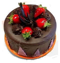 Küçük Kutlamalara Özel 2-3 Kişilik Çikolatalı Pasta Samsun pasta