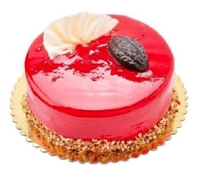 Özel Ambalajlı 6–9 Kişilik Sade Klasik Frambuazlı Yaş Pasta Samsun pasta