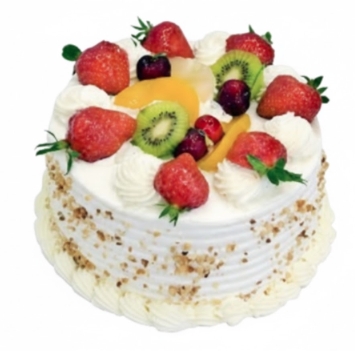 Zengin İçerikli Gurme 6-9 Kişilik Özel Meyveli Pasta Samsun pasta